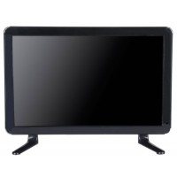 Factory Price Small Size Black LCD TV with Stand