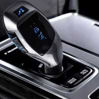 New 2017 Portable USB Car Kit Charger Audio MP3 Player FM Transmitter Speaker with FM Radio+ TF Card