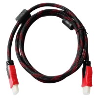 High Speed 1.4V Nylon Braid HDMI Male to Male Cable with Ethernet TV Cable