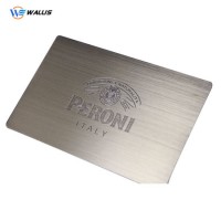 Clear 3D Plastic PVC Plastic Business Cards with Hologram Stamp
