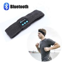 Wireless Bluetooth Casque Audio Knitting Headband Earpiece Headset for Sports Yoga Running Gym Earph