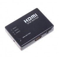 3X1 HDMI Switcher with IR Remote Control  1080P  3D