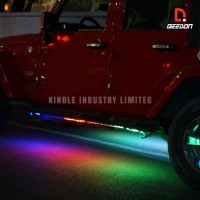 Multi-Colored Chasing Auto Lamps Remote Control LED Car Interior Exterior Auto Lights Strip Lighting