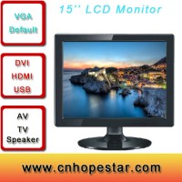 Desktop Computer 17 Inch LCD Monitor with VGA HDMI AV USB