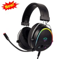 Vibration RGB 7.1 Sound USB Gaming Headphone Headset Creative Design for PC/PS4/Mac