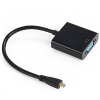 Mini HDMI Male to VGA Female Audio USB 2.0 Female Hub Cable Adapter Male VGA Converter