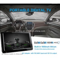 10.1 Inches Portable Digital TV Analogue TV Multimedia TV Color TFT LED Display HDMI and VGA Input