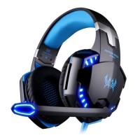 Gaming Headphone  Surround Sound Gaming Headphone with Noise Reduction Microphone  Soft Memory Earmu
