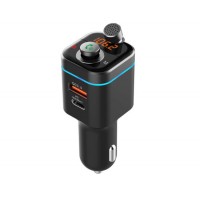 Car Charger Phone Quick Charging Wireless Microphone Car FM Transmitter