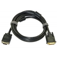 DVI to VGA Adapter Cable  Male to Male  Supports 1080P Resolution