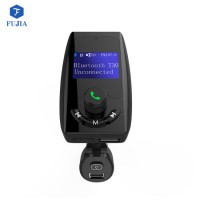 Patent Product Wireless Bluetooth T30 Handsfree Car Kit FM Transmitter with USB Port Charger Support