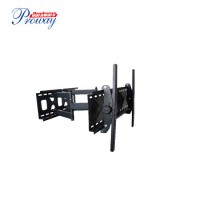 High Quality Dual Arm Flat Wall Mount Full Motion TV Bracket for 32"-60"