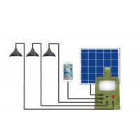 Solar Energy System Portable Solar Power System Home Outdoor Lighting