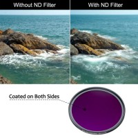 58mm ND1000 (10-stop) ND MID-Gray Reducer Camera Filter for Canon Nikon Sony SLR Sk-Ndfaj-58