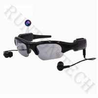 Rt-307b Mini HD Camera Glasses Recorder with MP3 Bluetooth Video