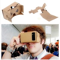 Branded Cardboard Vr 3D Glasses Google Cardboard V2 Cardboard Vr Glasses for Smartphone