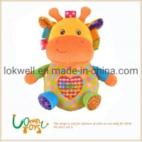 Plush Color Bear Safety Children Visual Education Toys
