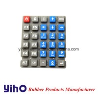 Custom Silicone Rubber Keypad Via 3D or CAD Drawing