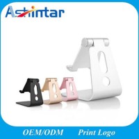 Universal Aluminium Cell Phone Stand Desk Folding Mobile Phone Holder for Cell Phone and Tablet