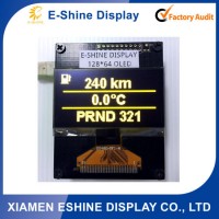 128X64 Mono Graphic Monitor OLED display module specification for sale