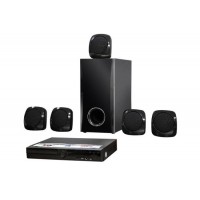 5.1 Mini Home Theater Speaker Audio Mixer with 5 Speakers