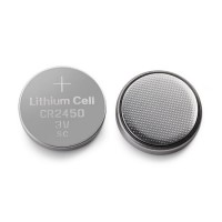 Lithium Battery Coin Cell Cr2450 Battery Holder 3.0V Li-ion Button Cell Battery OEM Avaliable