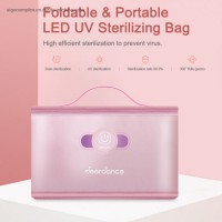 Portable and Foldable UV Sterilizing Travel Bag for Smartphone