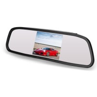 Factory Price Car Mirror Monitor with 4.3'' High Definition TFT Screen