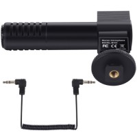 Rechargeable Li-ion Battery Digital Camera External Stereo Microphone