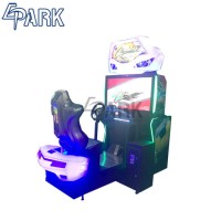 Electromechanical 3D Rocking Seat Coin Operated Car Racing Game Machine