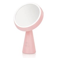 Smart LED Makeup Mirror Lamp Desktop Decorative LED Vanity Mirror with Light Round Cosmetic Mirror L