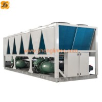 Chemical Industry Air Cooled Screw Water Chiller 220 240V 50/60Hz