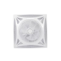 Home Appliance Square 14 Inch PP /ABS False Ceiling Fan Wall Fan Exhaust Fan C/W Remote Control