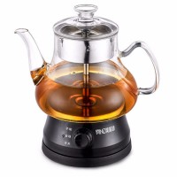 Hot Sale Household Electric Turkish Stewing Tea Kettle Maker Wholesale with Stainless Steel+Glass Pe
