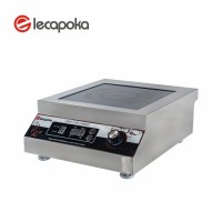 Stainless Counter-Top Commercial Induction Cooker India Commercial Induction Cooker 5000W Commercial