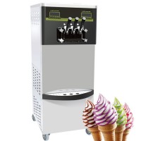 Air Pump Frozen Yogurt Italian Hard Soft Ice Cream Machine Maker