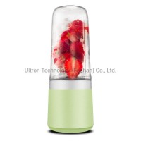 Portable USB Rechargeable Electric Mini Juice Smoothie Blender Pink Sports Bottle Hand Mixer Juicer