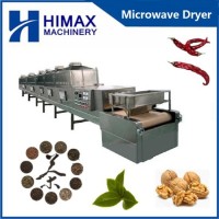 Automatic Drying Sterilization Equipment Conveyor Belt Fruit Tea Microwave Dryer Machine