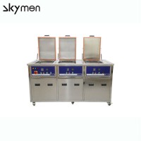 Multi Stage/Tank/Chamber Industrial Ultrasonic Cleaner/Cleaning System/Cleaning Machine for Metal Pa