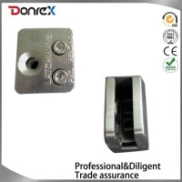 Silica Sol Casting Glass Clip with Chrome Plated Surface