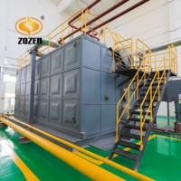 Double Drum Natural Gas Fired Steam Boiler (20T)