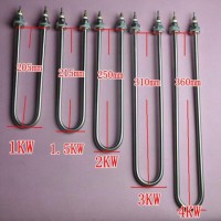 Factory OEM 380V Double Head Copper/Stainless Steel Electric Heating Element