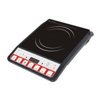 Induction Cooker Electronic Stove Microcomputer Cooktops Slim LED Set Steel
