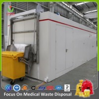 Hospital Waste Sterilizer with Microwave Disinfection System Biomedical Infectious Waste Disposal Md