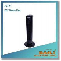 28" Manual Control Tower Fan with 3 Wind Speeds