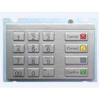 16 Keys PCI 4.0 Certificated Encrypting Metal Pinpad for ATM  Vtm  Kiosks