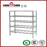 Shandong Boxing Factory Stainless Steel Storage Rack Kitchen Steel Shelf