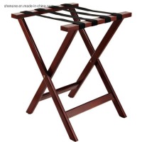 Shenone Hotel Supplies Wholesale Solid Beech Wood Folding Luggage Rack
