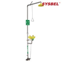 Safety Emergency Shower Equipment and Eyewash for Laboratory and Plant (WG7053FY)