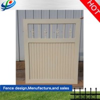 Factory Aluminum Frame Flat Top Fence Safe Gate